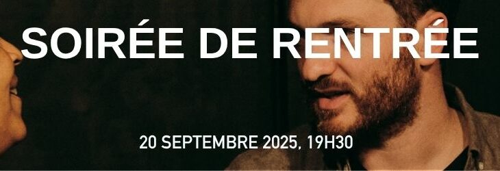 SOIRÉE DE RENTRÉE